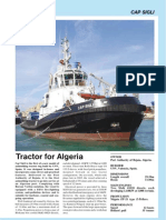 Algerian Tractor Tug Cap Sigli Delivered