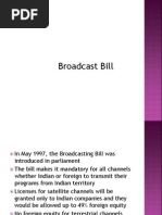 Broadcast Bill