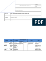 Formato Caracterizacion