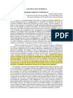 Caso Práctico Número 8. Despido Objetivo Individual.