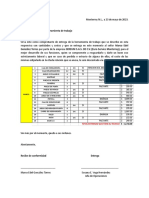 Carta Responsiva de Herramienta