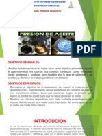 Pruebas de Presion de Aceite