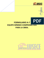 Formulario A-7