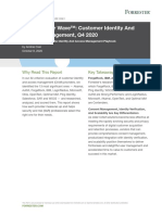 Forrester Wave Customer Identity and Access Management