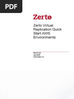 Zerto Quick Start