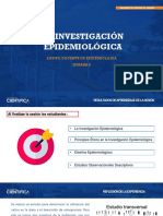 Clase 6. La Investigación Epidemiológica