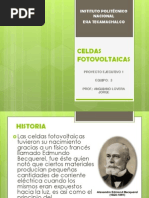 Celdas Fotovoltaicas