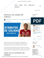 1.6.2.-Atributos de Calidad Del Software - Manuel Zapata