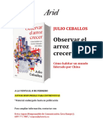 1 DP Observar El Arroz Crecer, Julio Ceballos