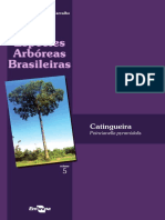 Especies Arboreas Brasileiras Vol 5 Catingueira