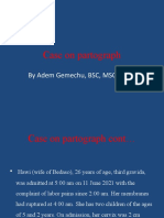 Case On Partograph