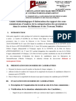 BATIMENT - Guide Méthodologique S - Commission D'analyse Catégorisation