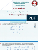 Ficha2 Razones y Proporciones - Regla de Tres Simple