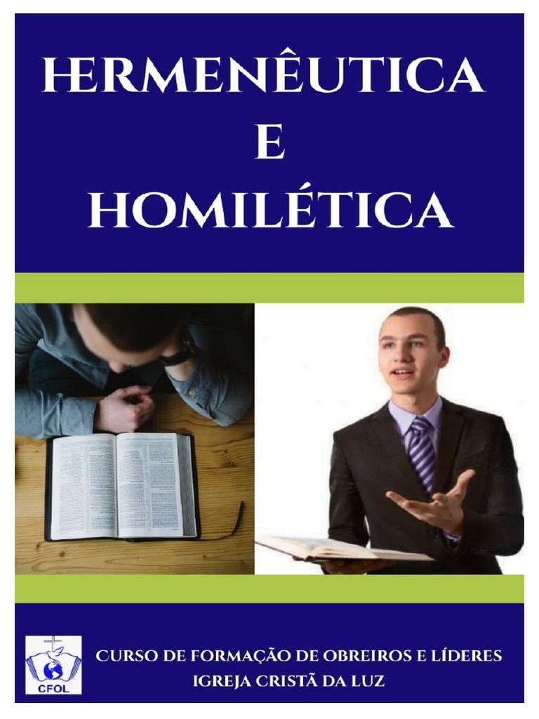 Apostila Homilética & Hermenêutica | PDF | Pastor | Bíblia