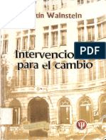 Wainstein, M. (2006) - Intervenciones para El Cambio. Cap. 3