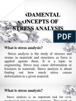 Fundamental Concepts of Stress Analysis PDF