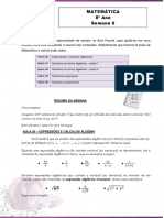 Matematica 8ano Trilha 6semana