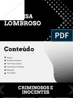 Pesquisa Lombroso, FD Ufg