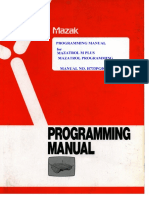 Mazak M Plus Mazatrol Programming Manual