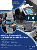 Informe Equipos de Laboratorio de Biotecnologia