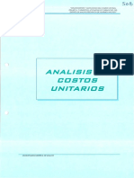 Analisis de Precios Unitarios