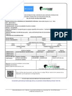 Formato Unico de Extracto Del Contrato Del Servicio Publico de Transporte Terrestre Automotor Especial