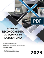 Informe Reconocimiento de Equipos