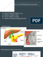 Fisiopatología de Hiperbilirrubinemia