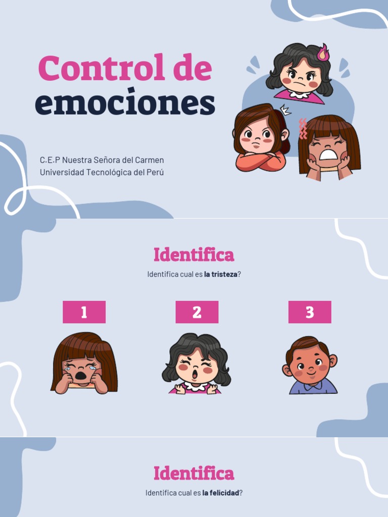 Control de Emociones | PDF | Las emociones | Felicidad