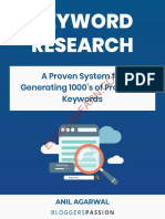 Keyword Research A Proven System For Generating 1000s of Profitable Keywords