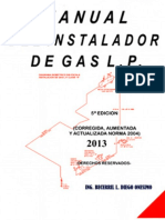 Manual de Instalación de Gas Lp