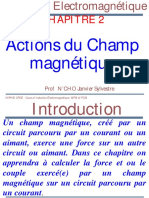 Induction Electromagnetique-Chapitre 2-Actions du Champ magnetique