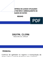 Controle de Limpeza Via Sensor RFDI e Nuvem de Dados