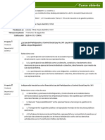 3° Cuestionario - Tema 3 - El Control Social en La Gestión Pública