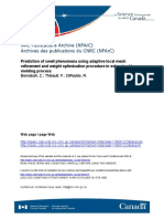 16891233: Prediction of Swell Phenomena Using Adaptive Local Mesh Refinement and Weight Optimization Procedure in Extrusion Blow Molding Process