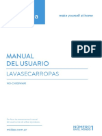 Manual de Usuario Lavasecarropas 8K WD CN108WAR1