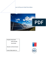 Informe de Proyecto Solar Fotovoltaico