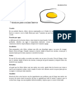 Tecnicas para Preparar Huevos