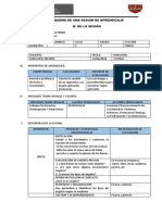 Sesion de Aprendisaje de Geometria