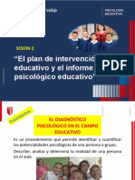 El Plan de Intervención Educativo y El Informe Psicológico Educativo