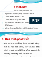 Chương 7 Mật Mã Khóa Bí Mật - DES - RSA