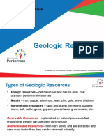 Geologic Resources