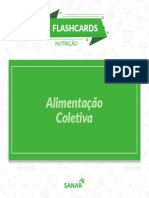 Flashcards Alimentação Coletiva