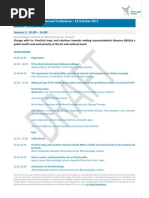 Download Fit for Work Europe  Annual Conference  19 October 2011 Event Agenda by Fit for Work Europe SN65503364 doc pdf