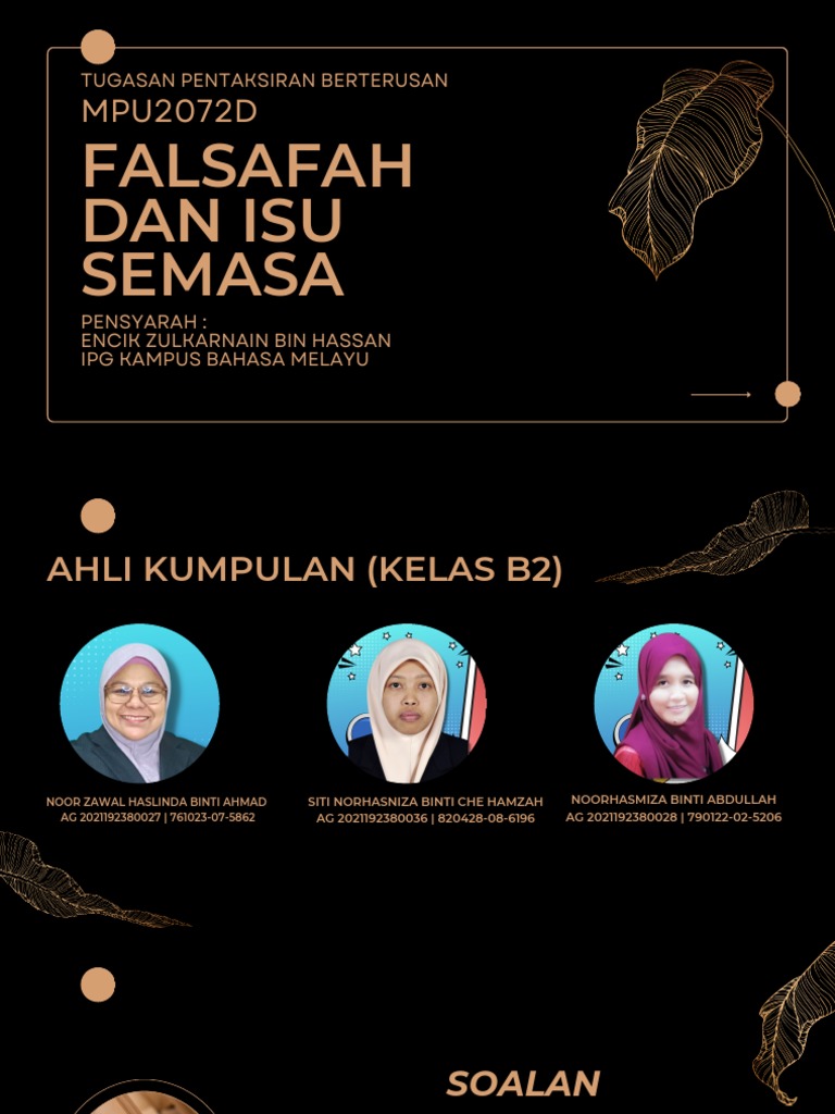 Falsafah Dan Isu Semasa Pdf
