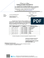 Jadwal Us Jenjang SD Ttde