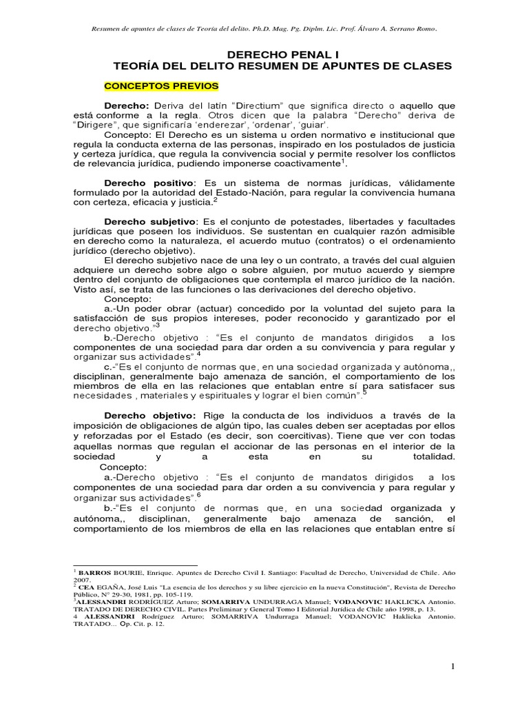 Teoria del delito apuntes 1 52 pdf derecho penal castigos