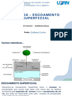 Aula 16 - Escoamento Superficial 1