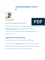 Social Learning Theory How to Use (1)