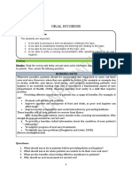 Learning Material Topic 9 Oral Hygiene and Denture Care